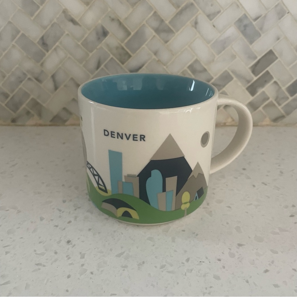 Starbucks You Are Here Series Coffee Mug Cup Denver